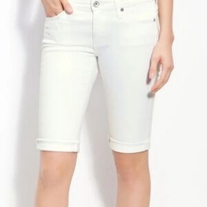 AG The Malibu White Bermuda Shorts size 30